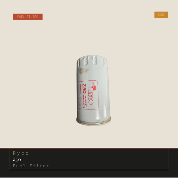 Ryco Z50 Primary Fuel Filter | Genuine NOS Replacement