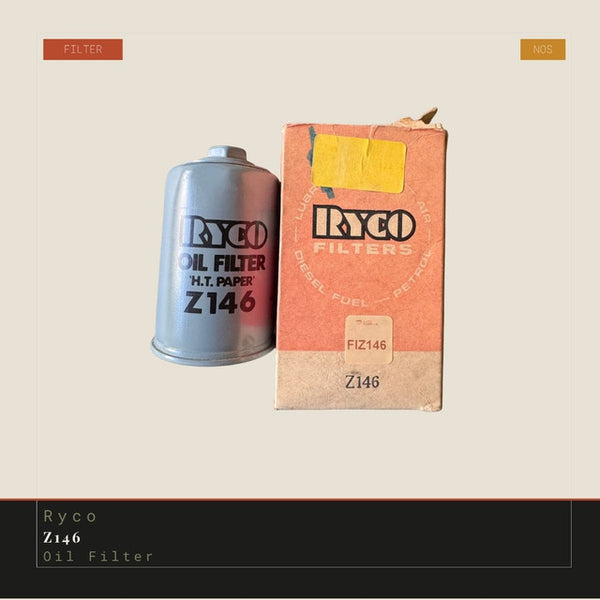 Ryco | Oil Filter | Z146