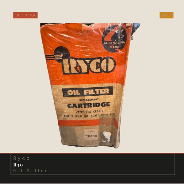 Ryco R30 Oil Filter - Genuine NOS replacement | In Stock