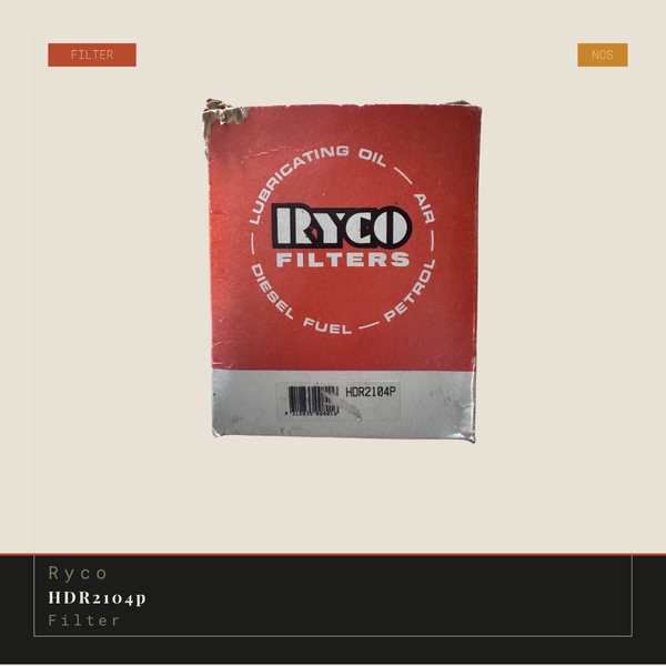 Ryco HDR2104P Filter - NOS