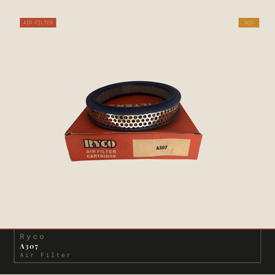 Ryco A307 Air Filter - Genuine NOS replacement | In Stock