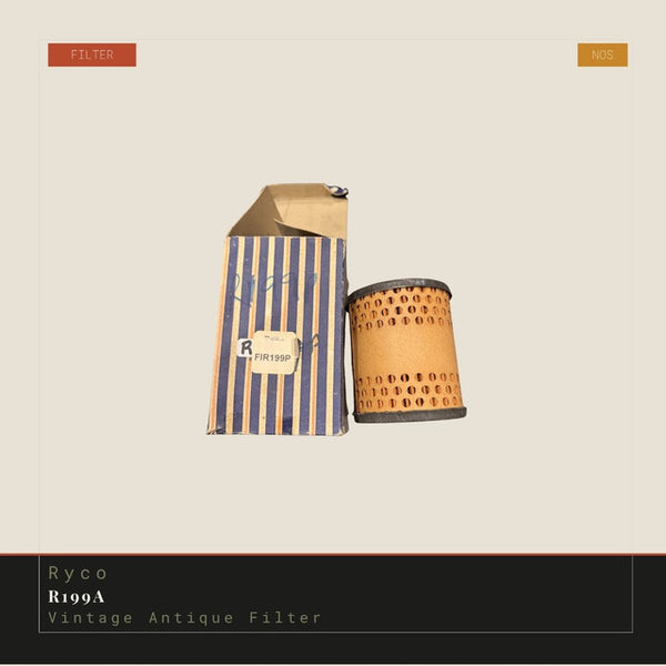 Ryco | Vintage Oil Filter | R199A