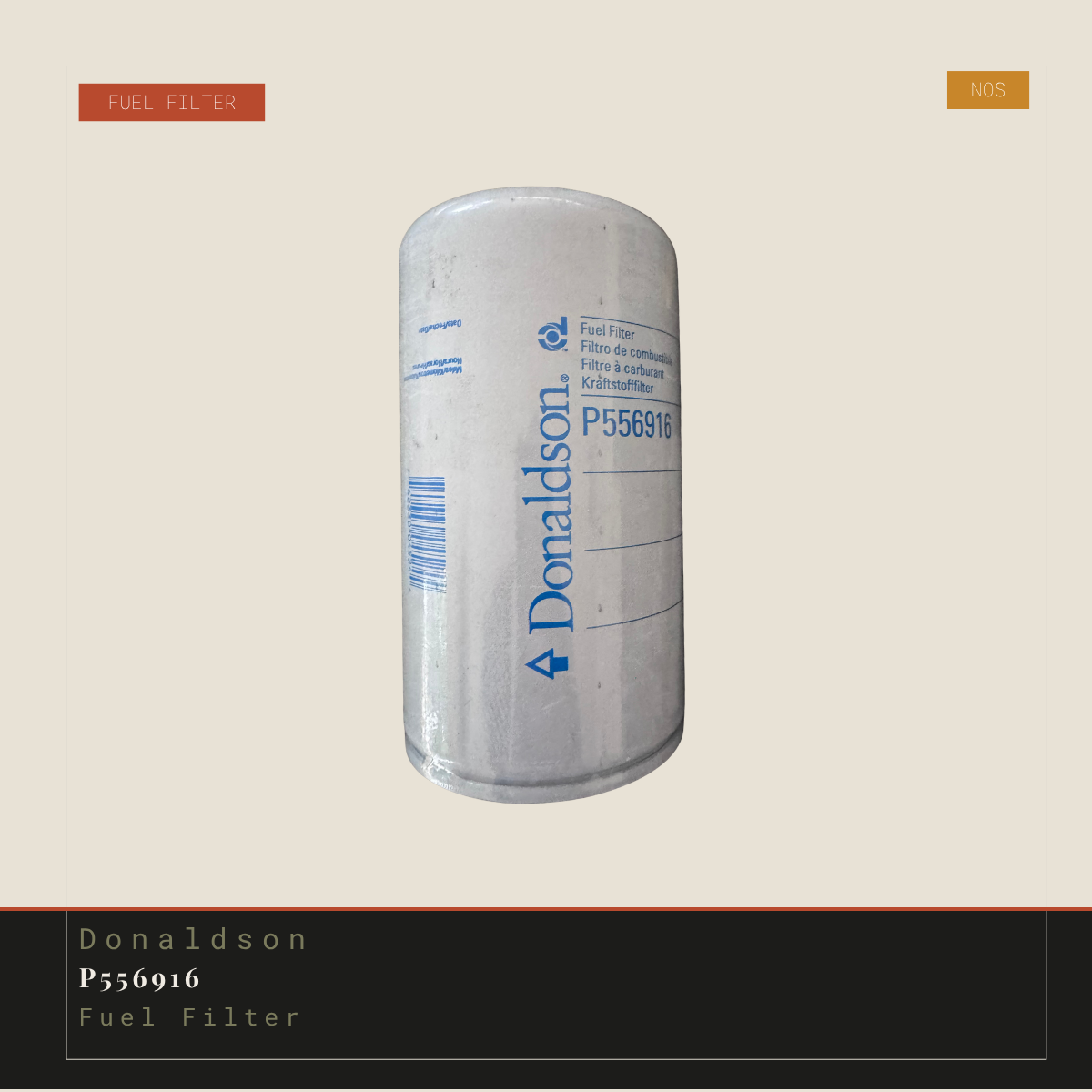 Donaldson P556916 Fuel Filter - NOS