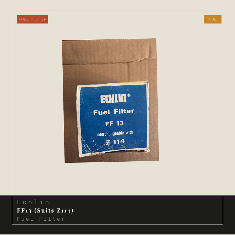 Echlin FF13 (Z114) Fuel Filter | Genuine NOS Replacement