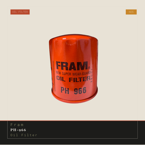 Fram PH966 (Suits Z82) Oil Filter | Genuine NOS Replacement