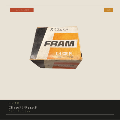 Fram CH 330 PL (suits R2245P) Oil Filter | Genuine NOS Replacement