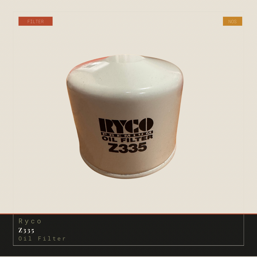 Ryco Z335 Oil Filter - Genuine NOS replacement