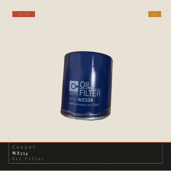 Ryco Z334 Oil Filter Genuine NOS