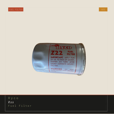 Ryco Z22 Fuel Filter - Genuine NOS replacement
