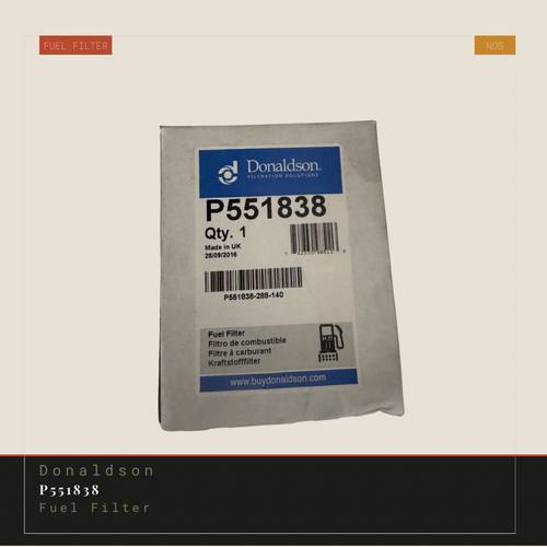 Donaldson P551838 Fuel Filter Genuine NOS