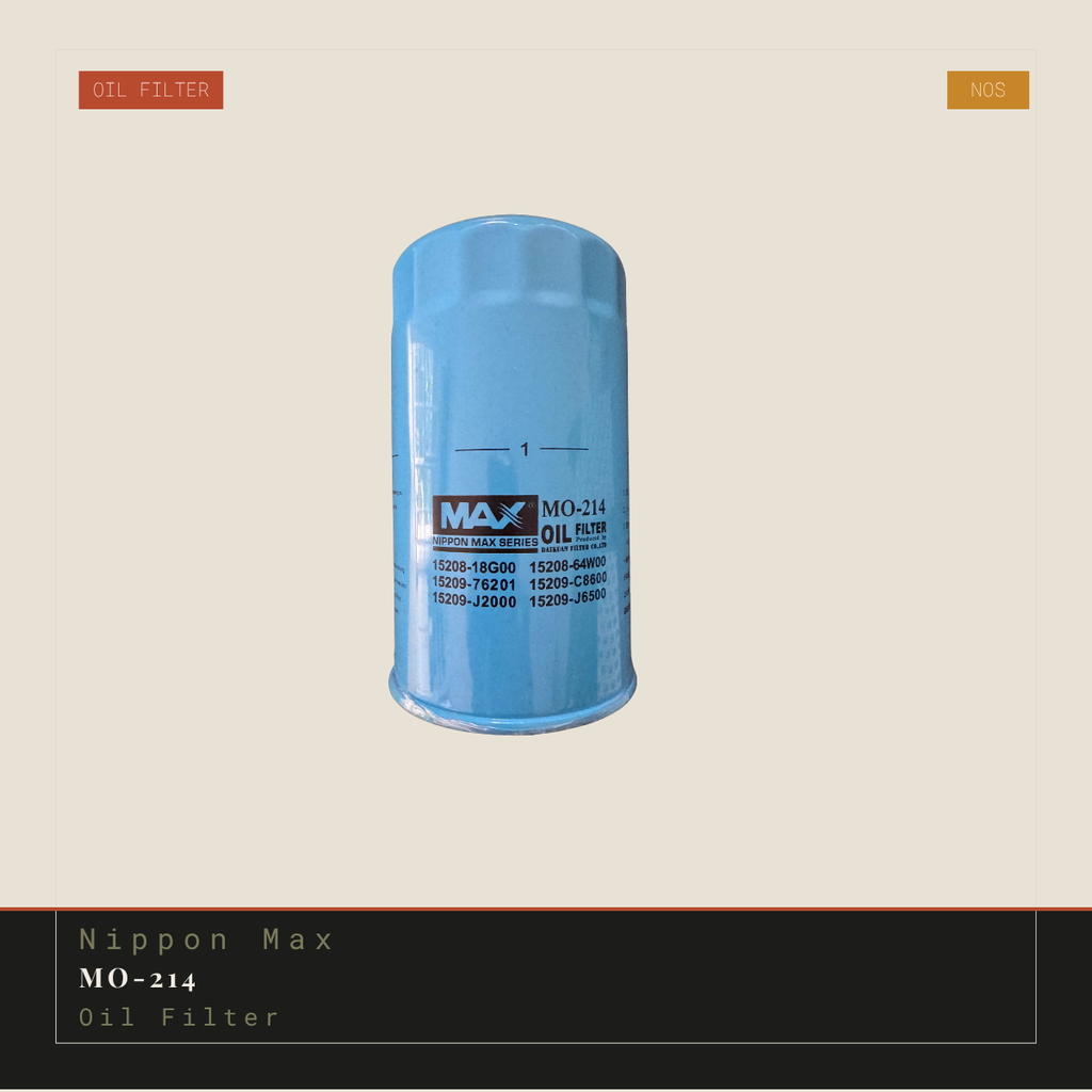 Nippon Max MO 214 Oil Filter - NOS
