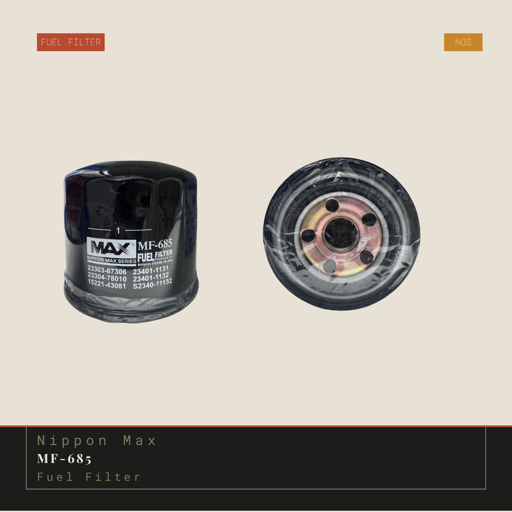 Nippon Max MF-685 (Suits Z132) Fuel Filter | Genuine Replacement