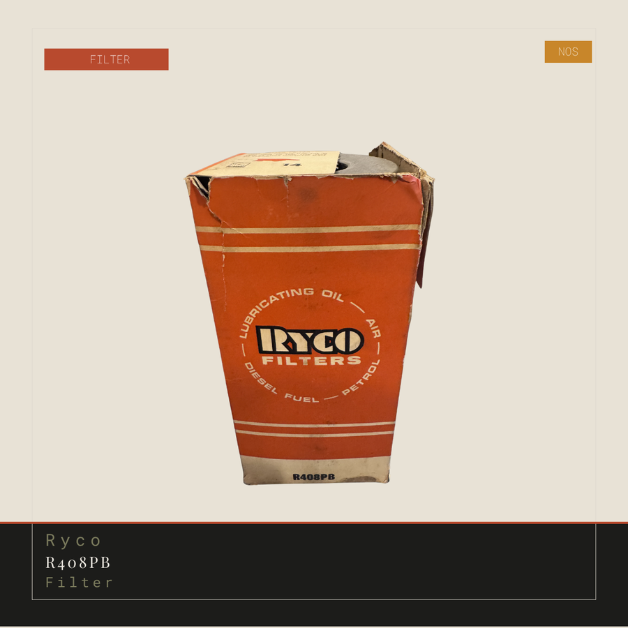 Ryco R408PB Filter | Genuine NOS Replacement