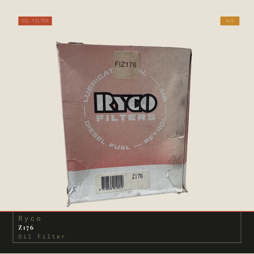 Ryco Z176 Oil Filter | Genuine NOS Replacement