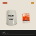 Ryco Z313 (Dual Element) Oil Filter - NOS