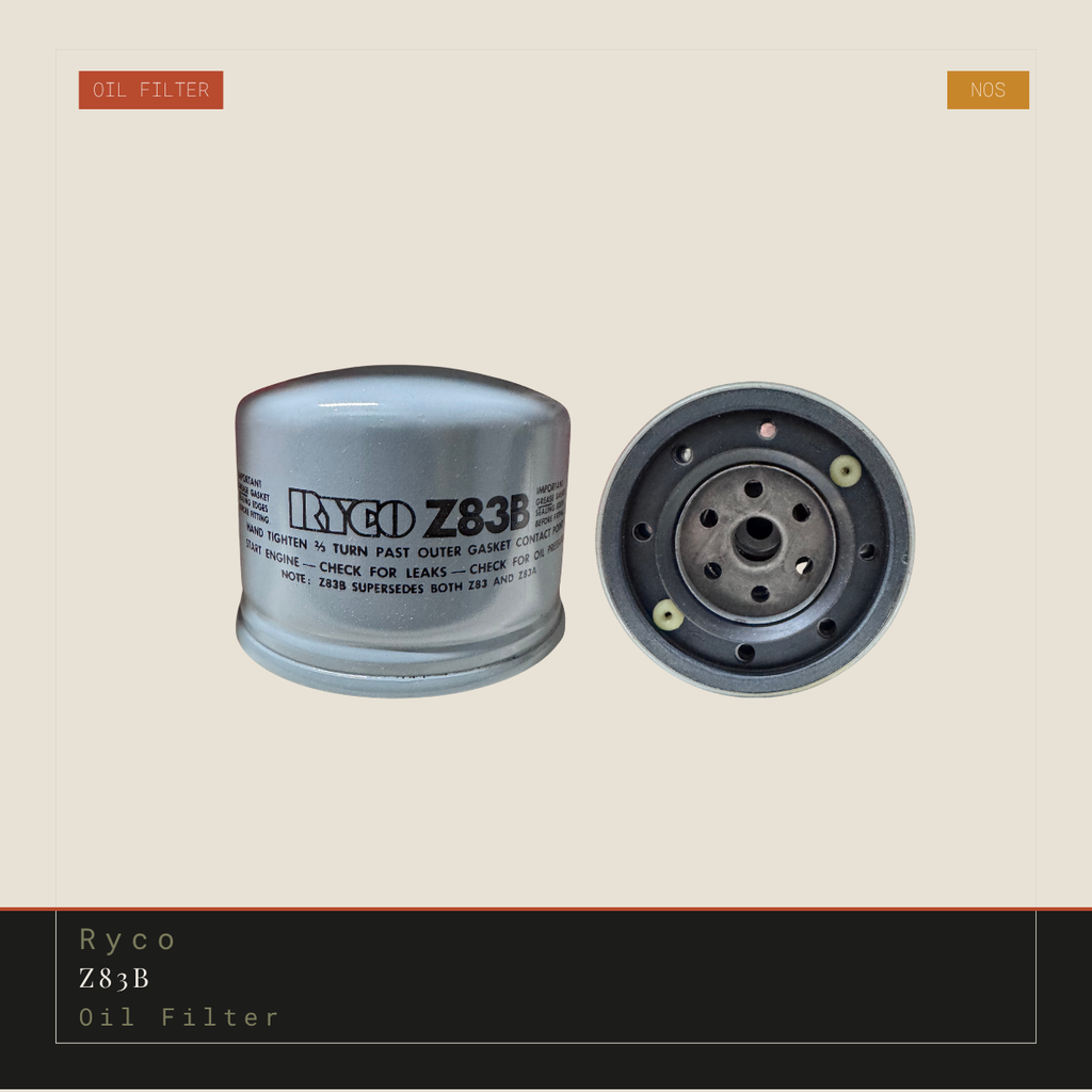 Ryco Z83B Oil Filter | Genuine NOS Replacement
