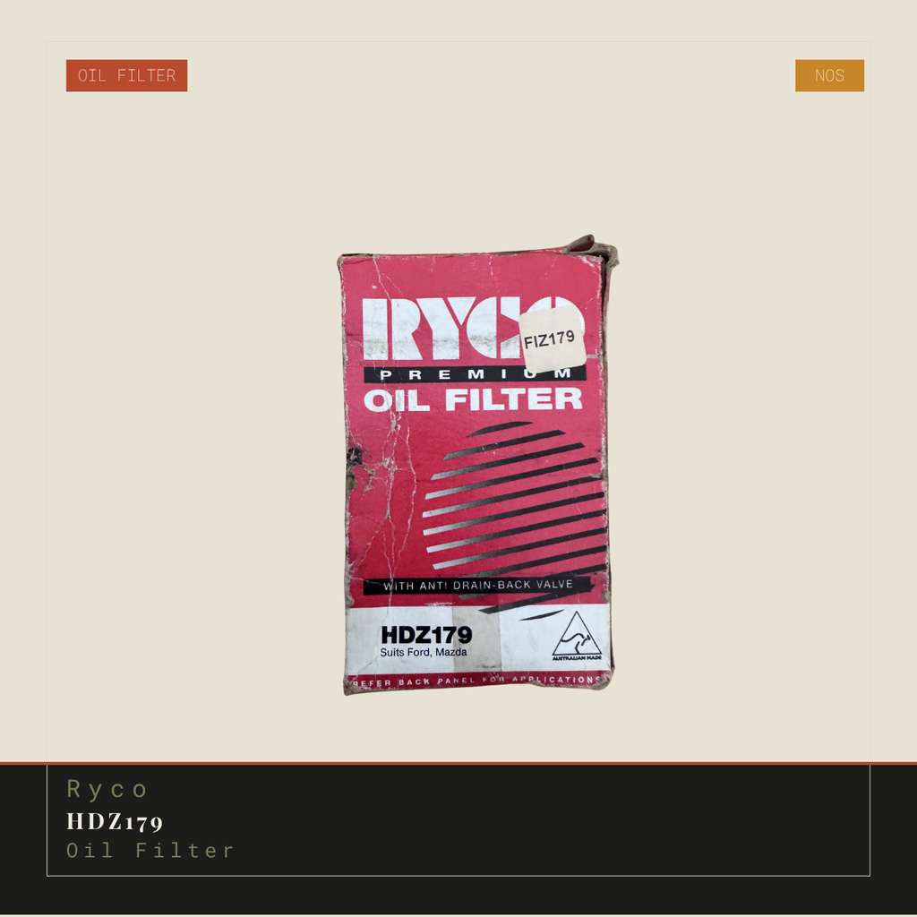 Ryco HDZ179 Oil Filter | Genuine NOS Replacement