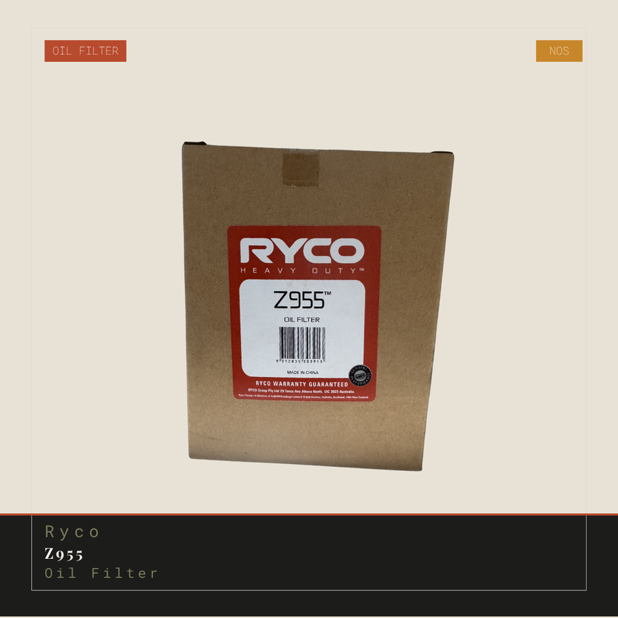 Ryco Z955 Oil Filter - Genuine NOS replacement