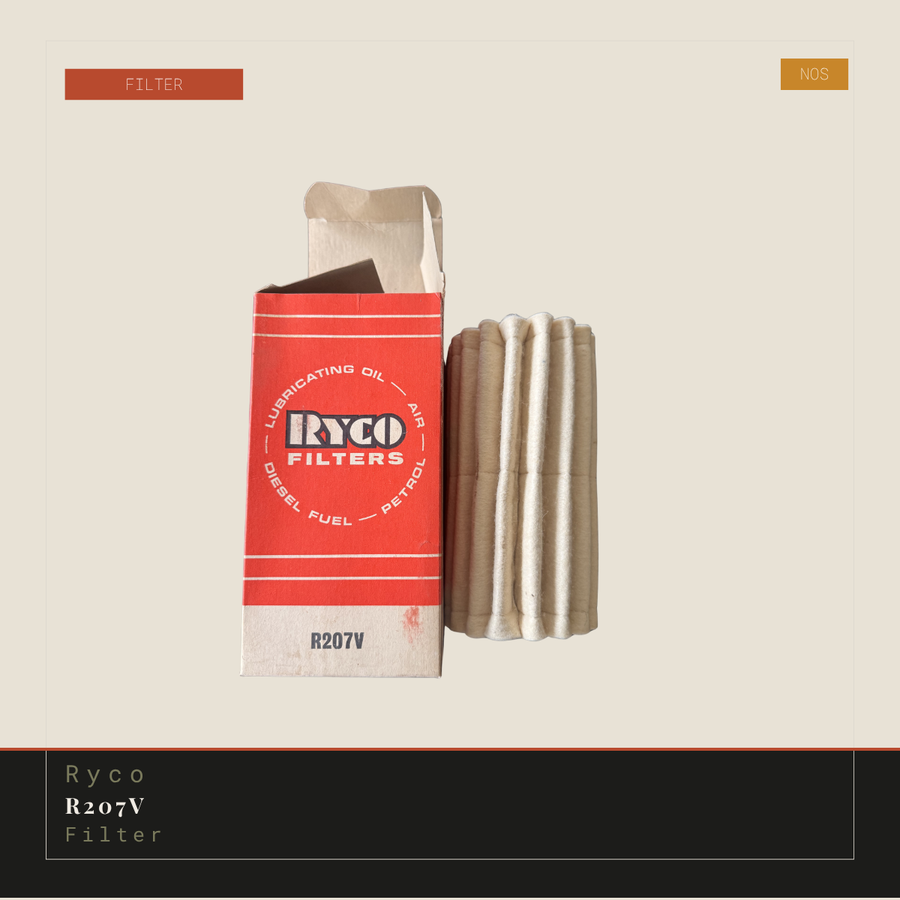 Ryco R207V Oil Filter | Genuine NOS Replacement