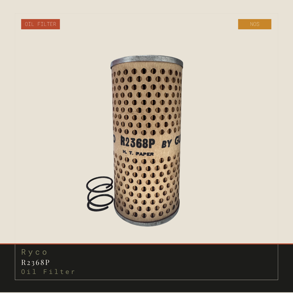 Ryco R2368P Oil Filter Genuine NOS
