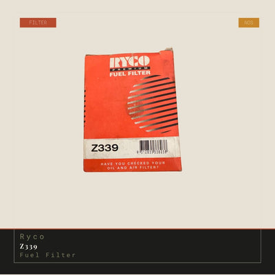 Ryco Z339 Fuel Filter - Genuine NOS replacement