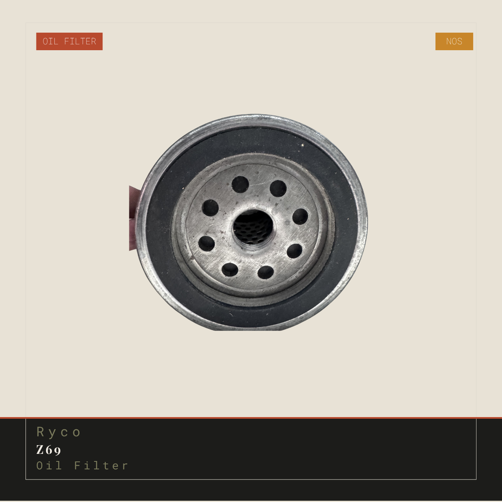 Ryco Z69 Oil Filter | Genuine NOS Replacement