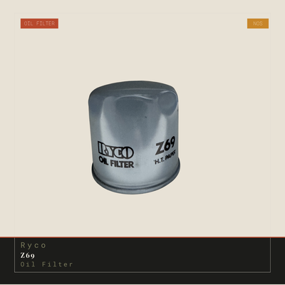 Ryco Z69 Oil Filter | Genuine NOS Replacement