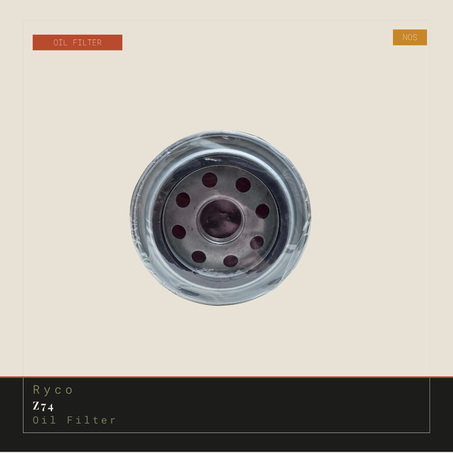 Ryco Z74 Oil Filter | Genuine Replacement