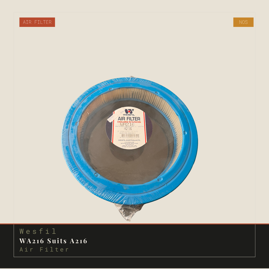 Wesfil WA216 (Suits A216) Air Filter - Genuine NOS replacement | In Stock