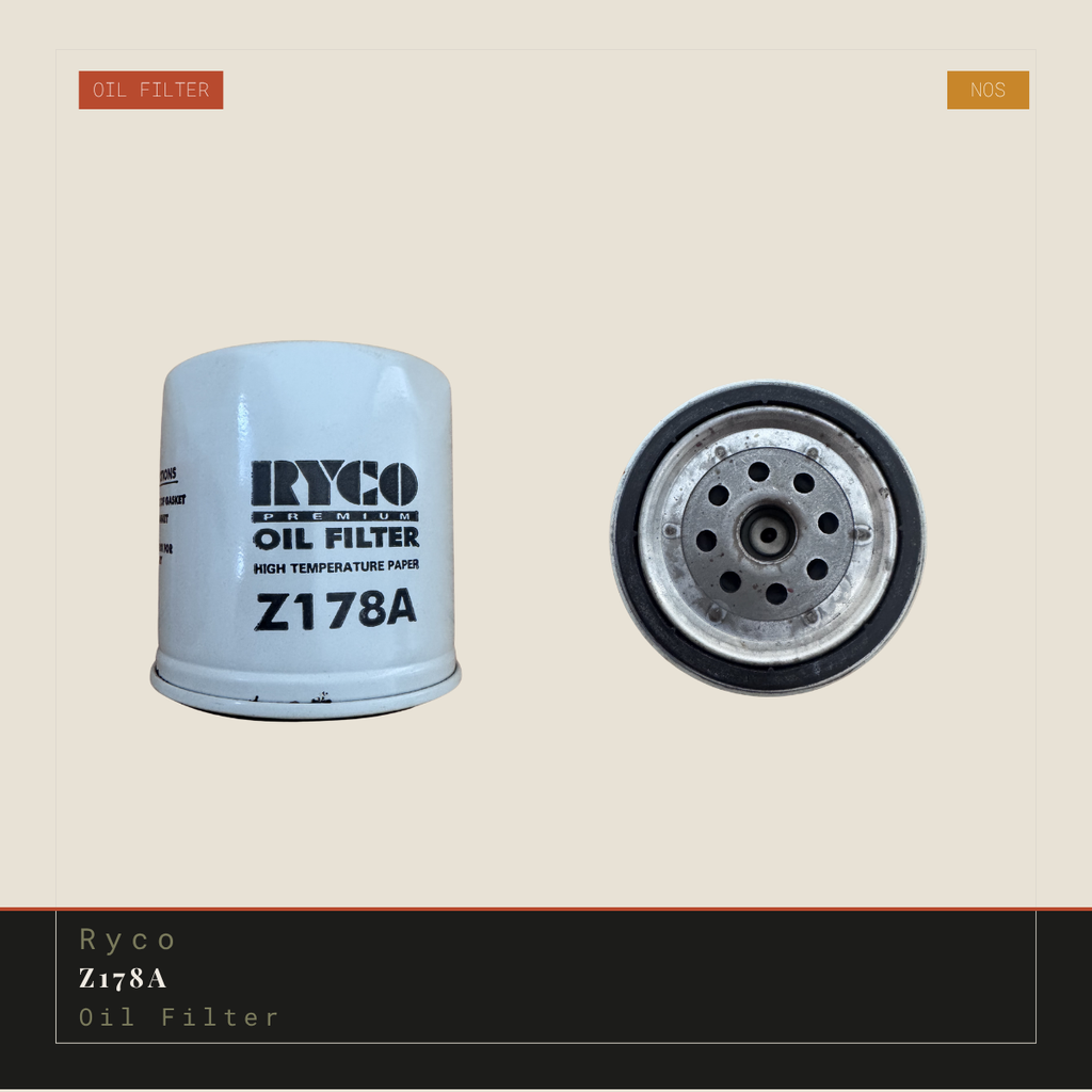 Ryco Z178A Oil Filter | Genuine NOS Replacement