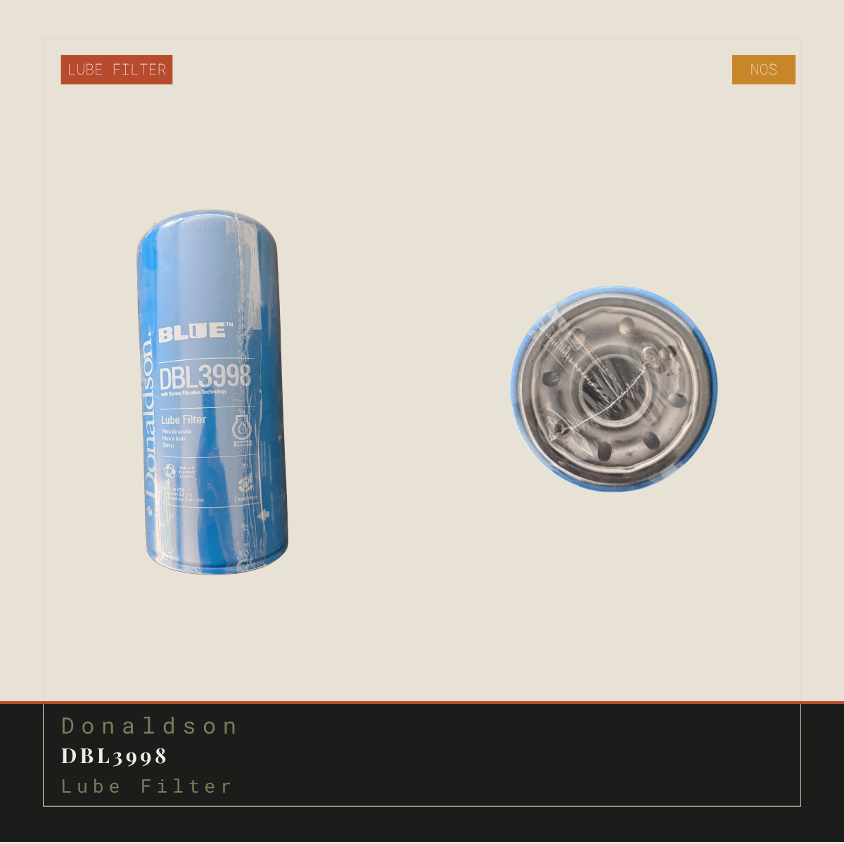 Donaldson DBL3998 Lube Filter - NOS