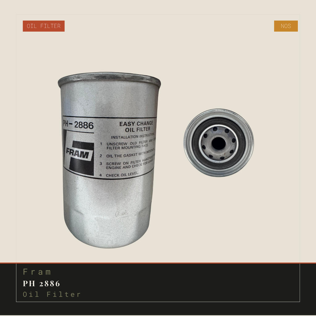 FRAM PH 2886 (Suits Z68) Oil Filter | Genuine NOS Replacement